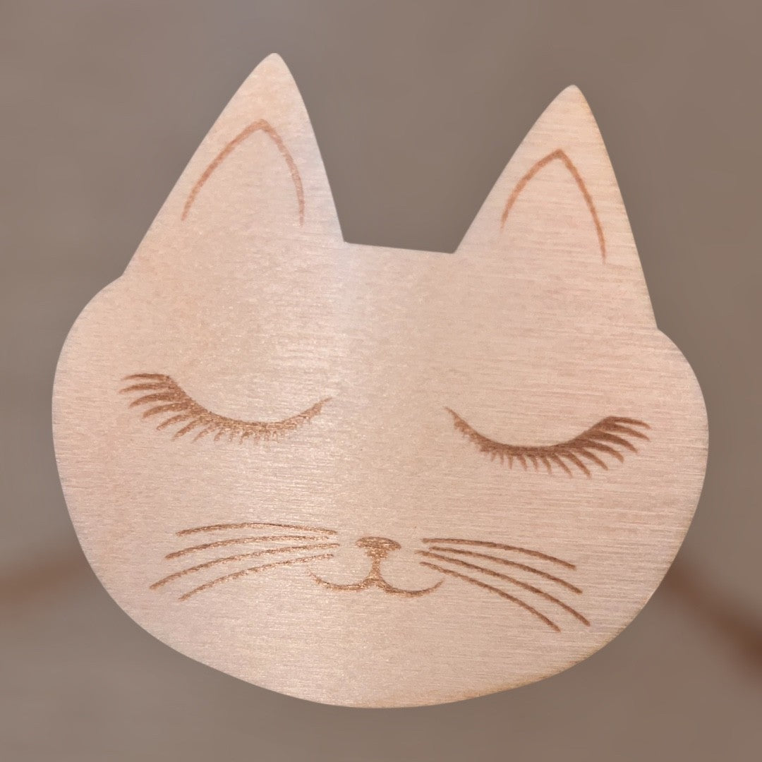 Aimant tête de chat