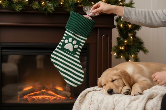 Chaussette de Noël (pour chien)
