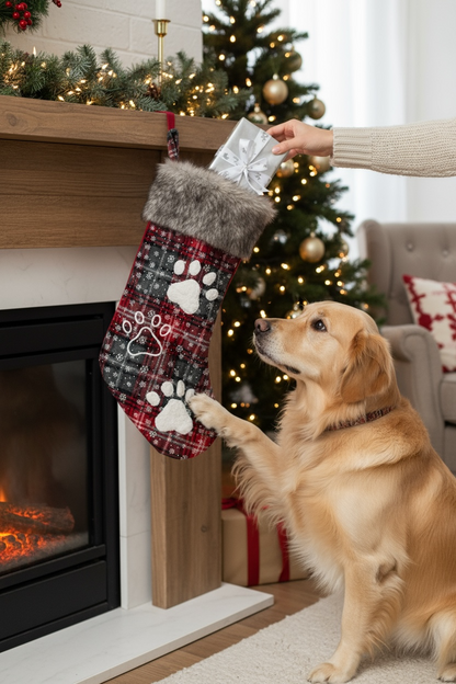 Chaussette de Noël (pour chien)